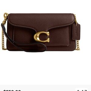 Coach tabby mini crossbody bag